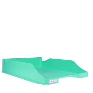Corbeille à courrier vert pastel Purple Essential 2401502
