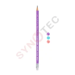 Crayon noir HB=2 avec gomme Maped blackpeps pastel