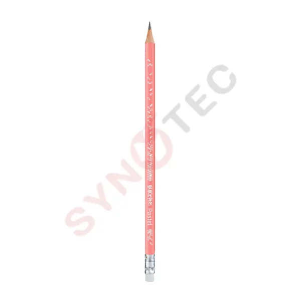 Crayon noir HB=2 avec gomme Maped blackpeps pastel