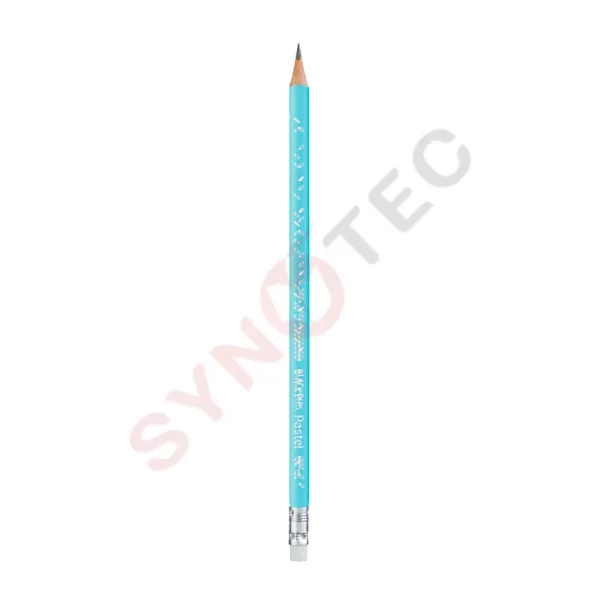 Crayon noir HB=2 avec gomme Maped blackpeps pastel