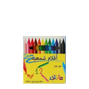 Crayons à la cire de 12 couleurs Majed