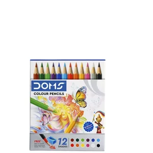 Crayons de 12 couleurs Doms