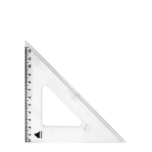 Équerre 13cm45° OfficePlast