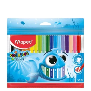 Feutre de 18 couleurs Maped Ocean