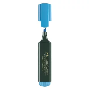 Marqueur fluo bleu Faber-Castell 48