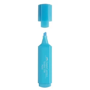 Marqueur fluo bleu pastel Faber-Castell 1546