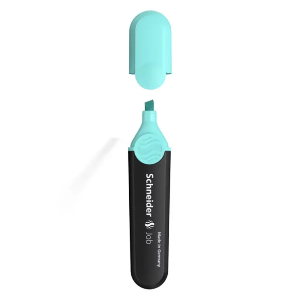 Marqueur fluo bleu pastel Schneider Job
