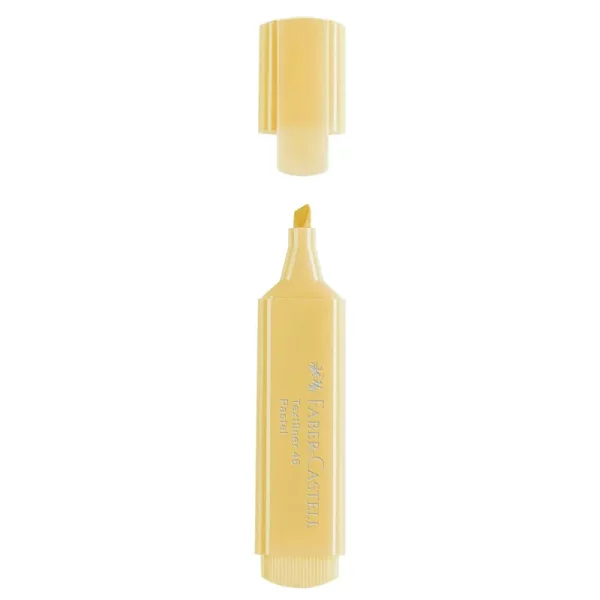 Marqueur fluo jaune pastel Faber-Castell 1546