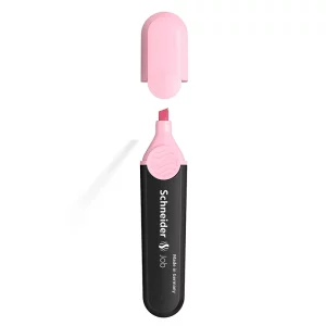 Marqueur fluo rose pastel Schneider Job