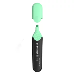 Marqueur fluo vert pastel Schneider Job