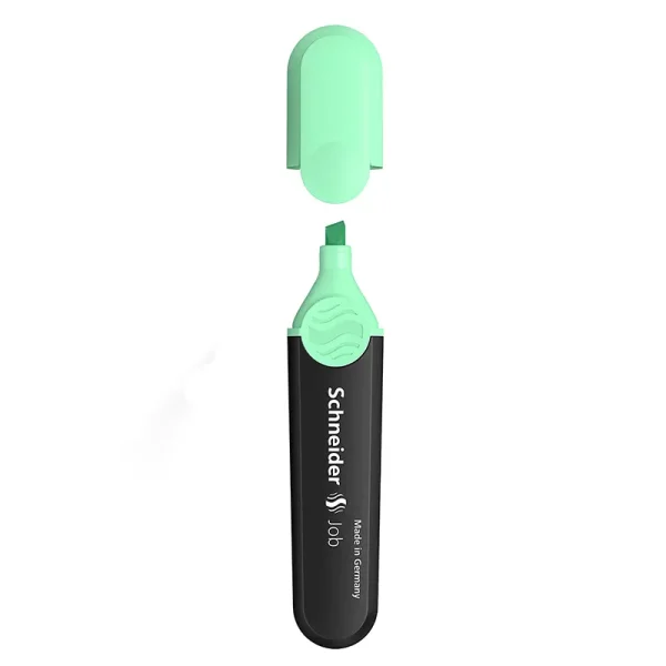 Marqueur fluo vert pastel Schneider Job