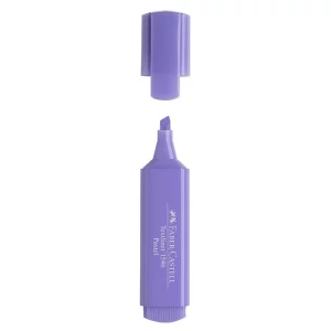 Marqueur fluo violet pastel Faber-Castell 1546