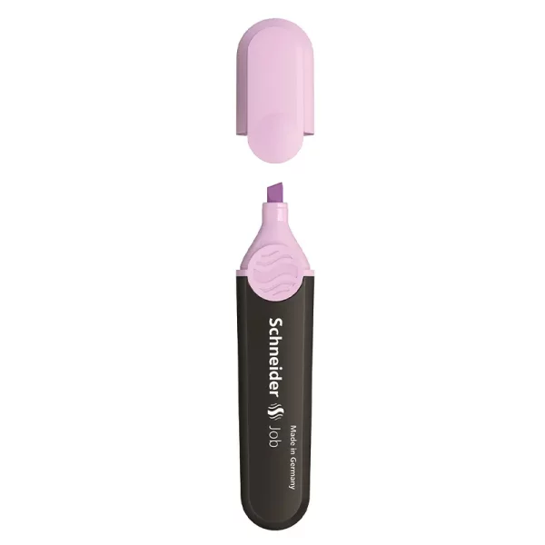 Marqueur fluo violet pastel Schneider Job