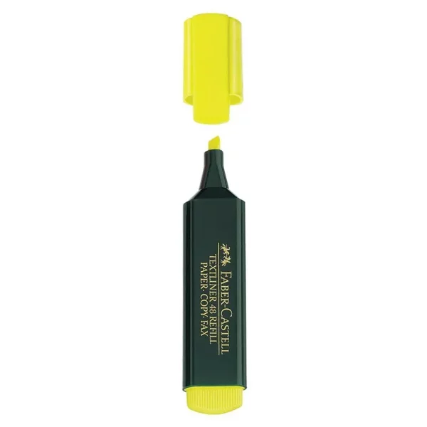 Marqueur fluo jaune Faber-Castell 48