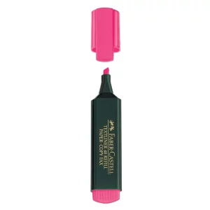 Marqueur fluo rose Faber-Castell 48