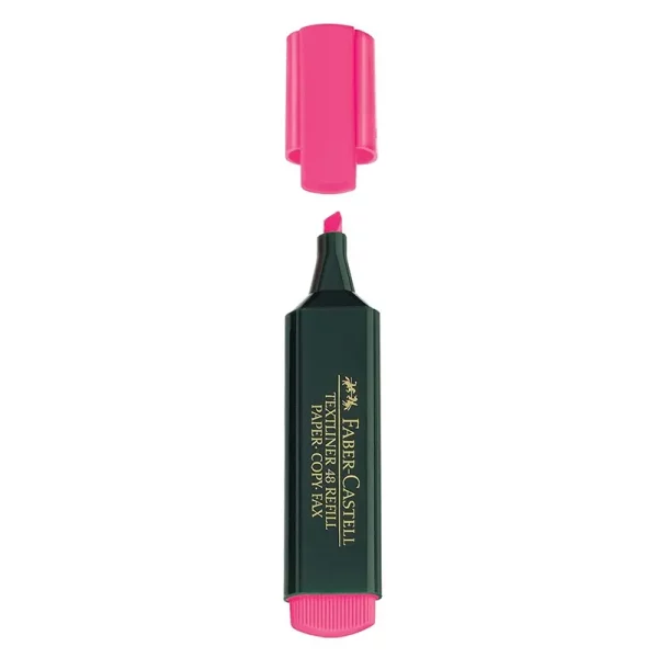 Marqueur fluo rose Faber-Castell 48