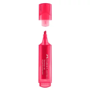 Marqueur fluo rouge Faber-Castell 46