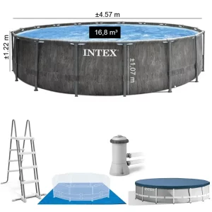 Piscine Intex Baltik #26742NP avec accessoires