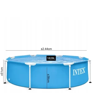 Piscine Intex Metal Frame Pool #28205NP