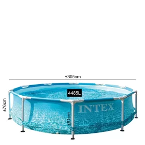 Piscine Intex Metal Frame Pool Beachside #28206NP