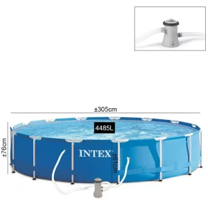 Piscine Intex Metal Frame Pool Set #28202NP