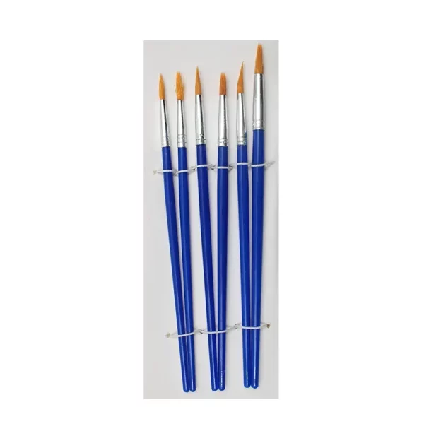 Pochette de 6 pinceaux ronds Best Pen