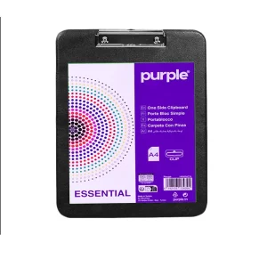 Porte bloc simple Purple noir
