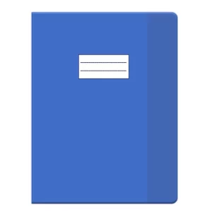 Protège cahier XL cristal bleu Purple