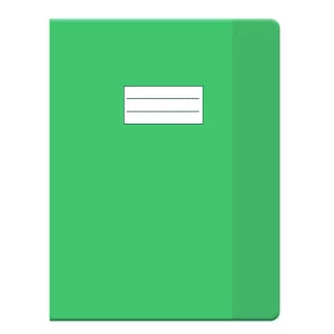 Protège cahier XL cristal vert Purple