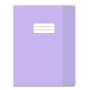 Protège cahier XL cristal violet Purple