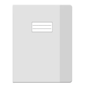 Protège cahier XL transparent Purple