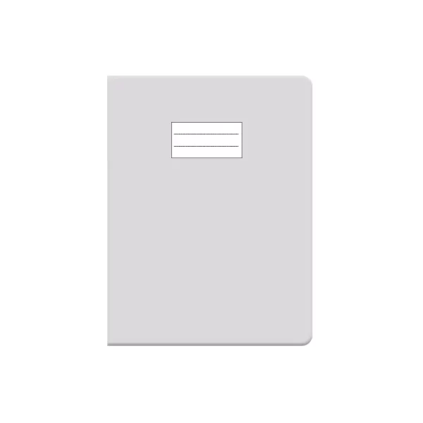 Protège cahier glossy PM blanc Purple