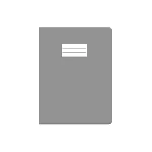Protège cahier glossy PM gris Purple