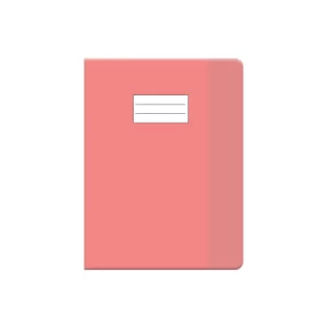 Protège cahier glossy PM rouge pastel Purple