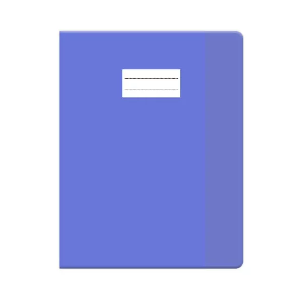 Protège livre cristal bleu Purple