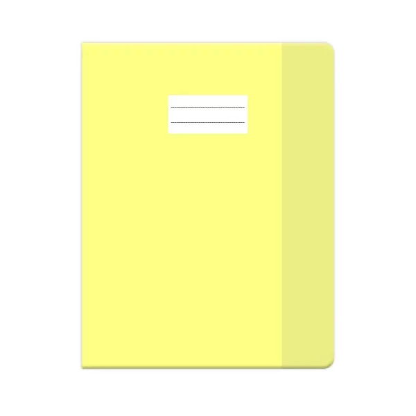 Protège livre cristal jaune Purple