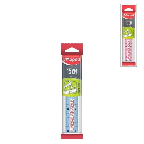 Règle 15 cm Maped Unbreakable