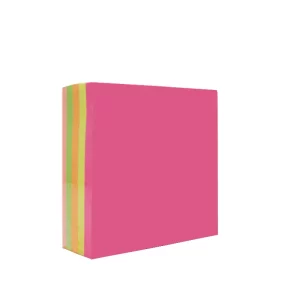 Stick notes de 5 couleurs 76 x 76 mm 320 feuilles