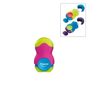 Taille crayon avec gomme Maped Loppy
