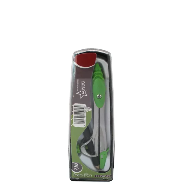Compas avec crayon noir 2pcs Aosdu