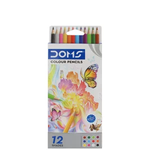 Crayons de 12 couleurs Doms