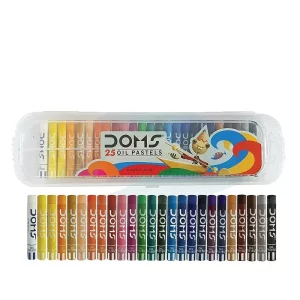 Crayons pastel à l'huile de 25 couleurs Doms