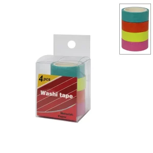 Paquet de 4 scotchs fluorescents