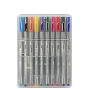 Pochette de 10 stylos à pointes fines Hauser Pixel