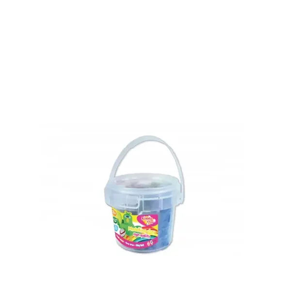 Seau de 12 pâtes à modeler Kiddy Clay
